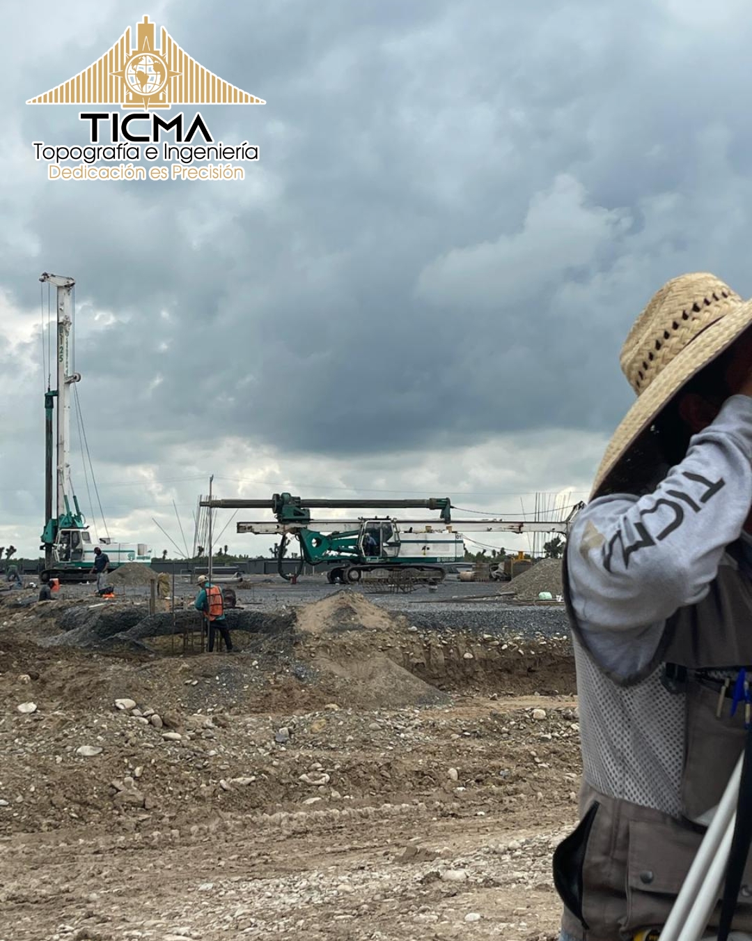 Servicios de topografía en minería