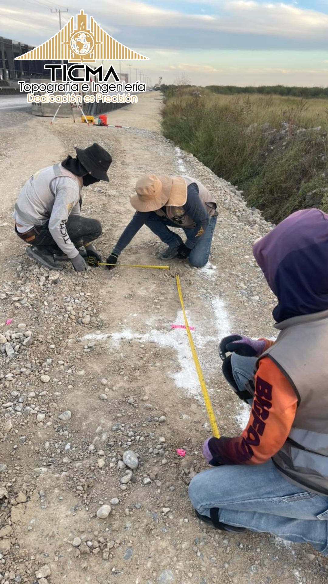 Servicios de topografía en minería