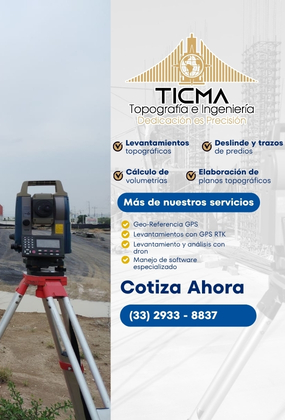 Supervisión métrica en trazo de obra civil