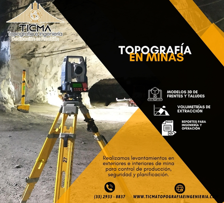 Operador utilizando estación total de precisión en levantamiento topográfico de obra civil