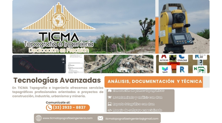 Levantamiento topográfico aéreo y procesamiento de fotogrametría