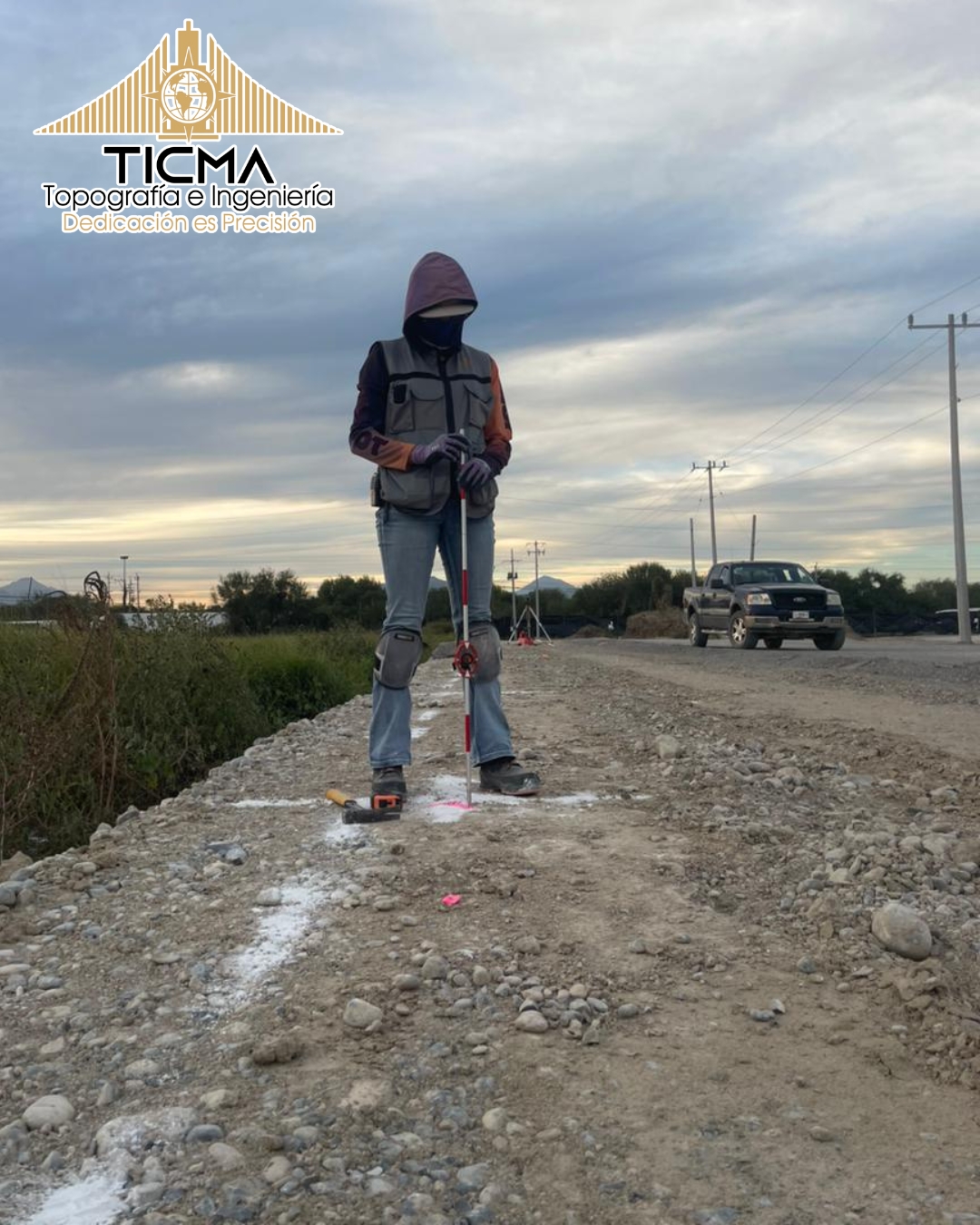 Servicios de topografía en minería